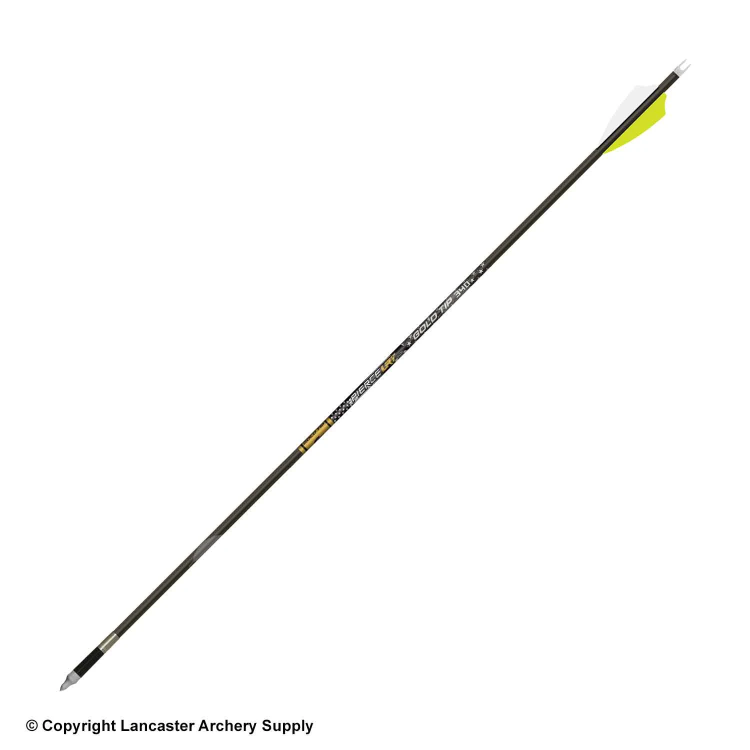 Gold Tip Pierce LRT Fletched Arrows (6 Pack) 4 Gold Tip Pierce LRT Fletched Arrows (6 Pack) - Image 2
