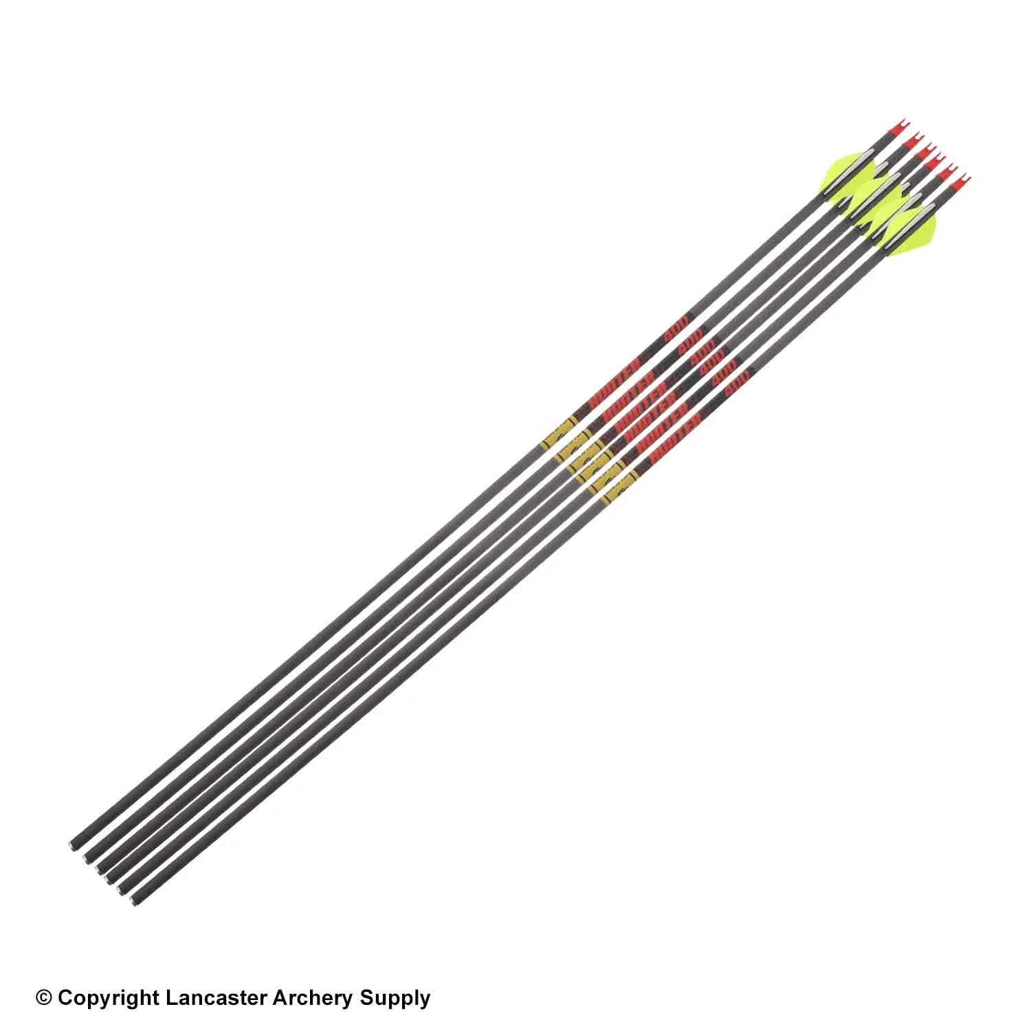 Gold Tip Hunter Fletched Arrows (Open BoxX1031219) 3 Gold Tip Hunter Fletched Arrows (Open BoxX1031219)