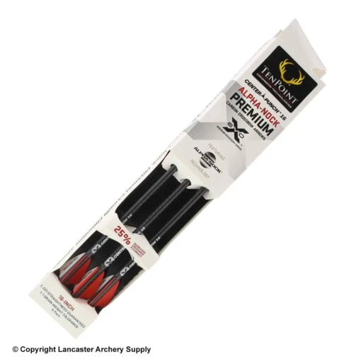 TenPoint EVO-X CenterPunch Crossbow Arrows W/ Alpha-Nocks (Open Box X1032987) -Apex Archery X1032987